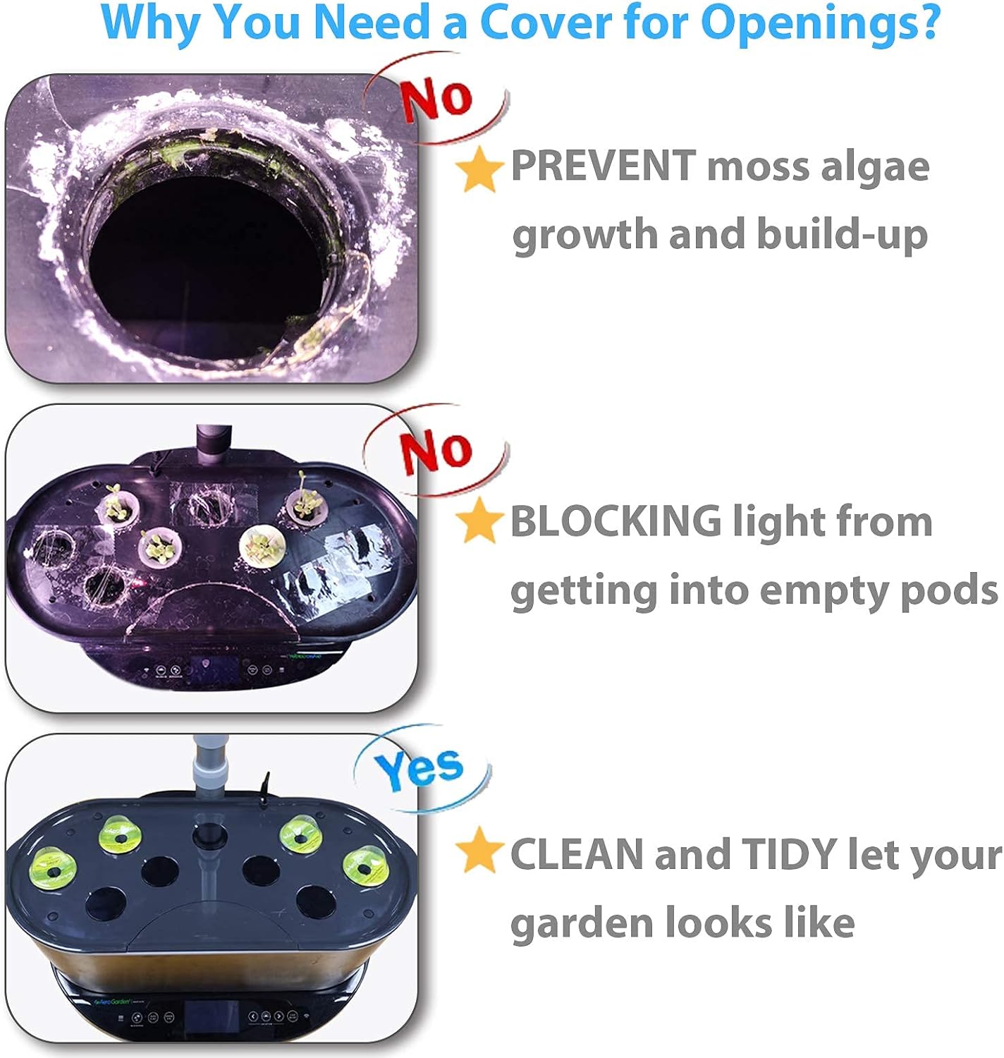 Kit espaciador plantas comp AG Garden Harvest