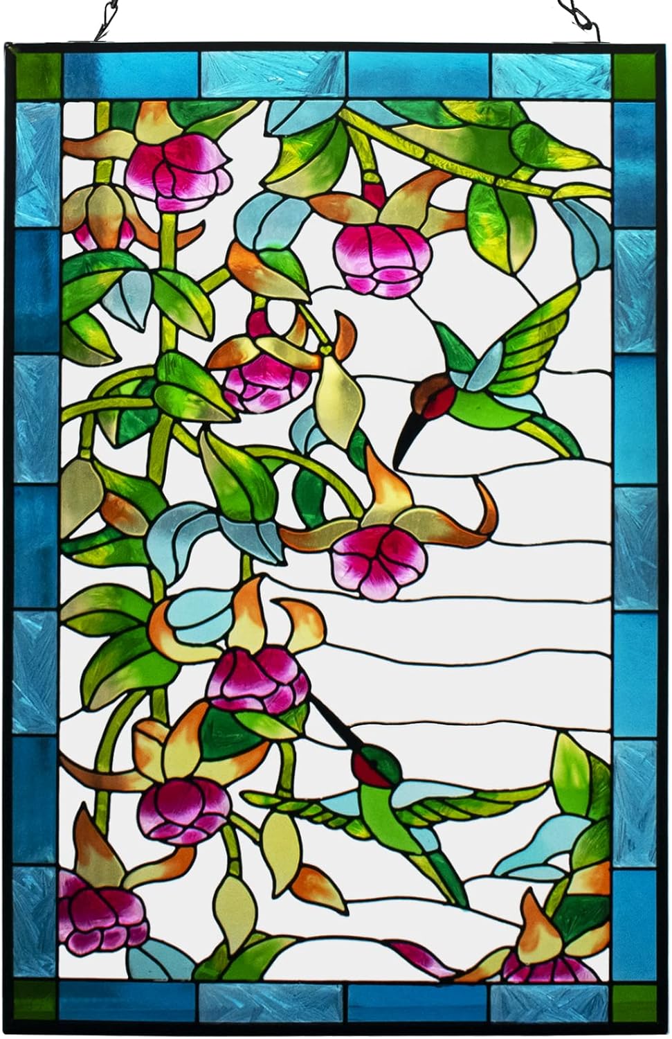Colgador cristal colibrí 10x15pulg panel atrapasoles
