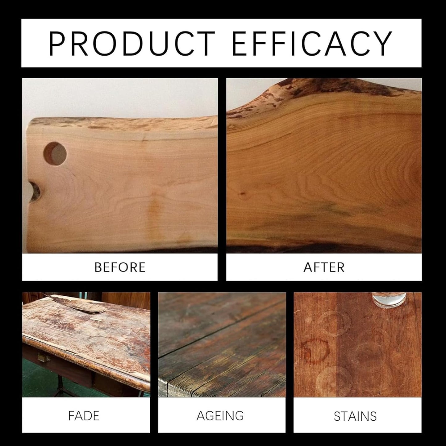 Cera para muebles protectora de madera 2 Pzas