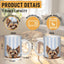Taza de café de cerámica con asa para Yorkshire Terrier 11 oz