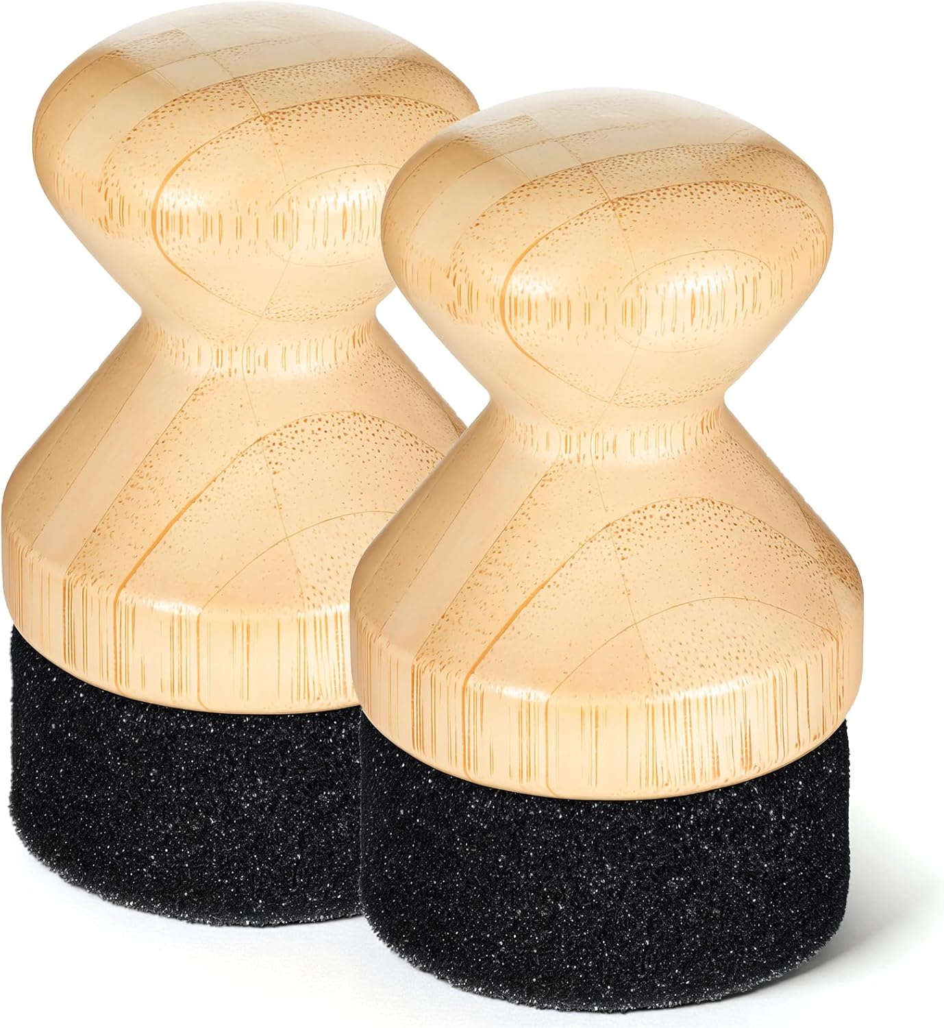 2 Aplicadores Aceite para Tabla Cortar Bambú y Madera