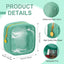 12 Pzas Bolsa Nylon Cosméticos con Cremallera para Viaje