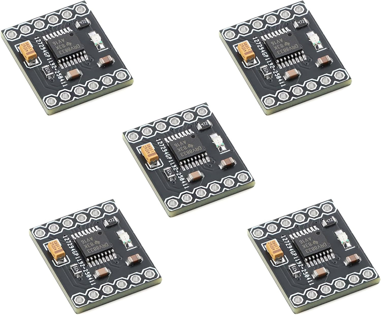 5 Pzas Módulo DRV8833 Controlador Motor Puente H DC para Robots