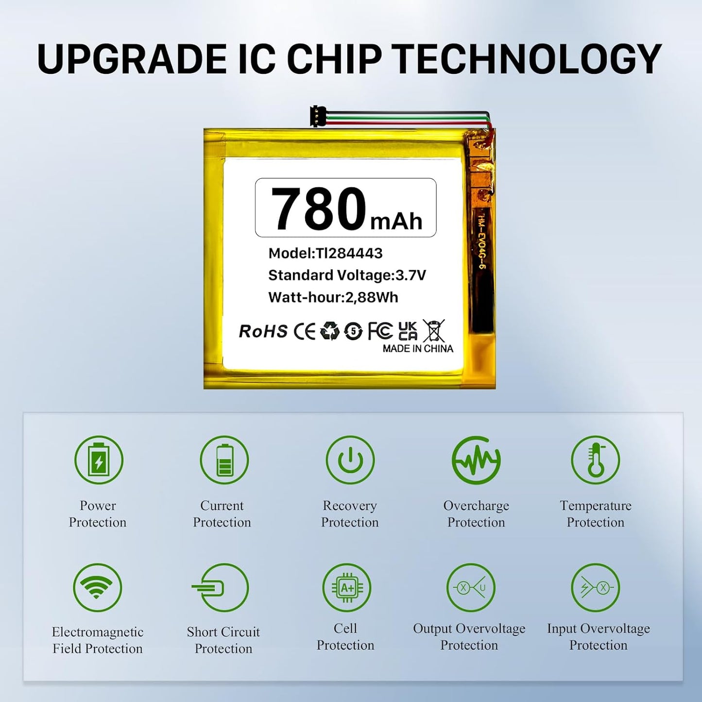 Batería para termostato Nest T3008US