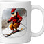 Taza Cerámica Pollo Blanca