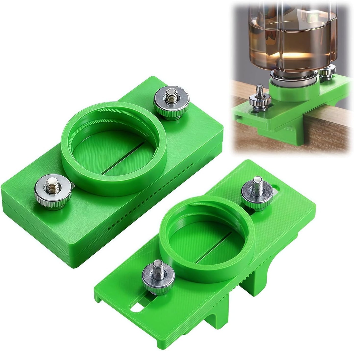 2 Aplicadores Pegamento Madera Ajustables 0.394-1.969pulg