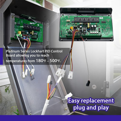 Tablero control digital WiFi PID Pit Boss Lockhart