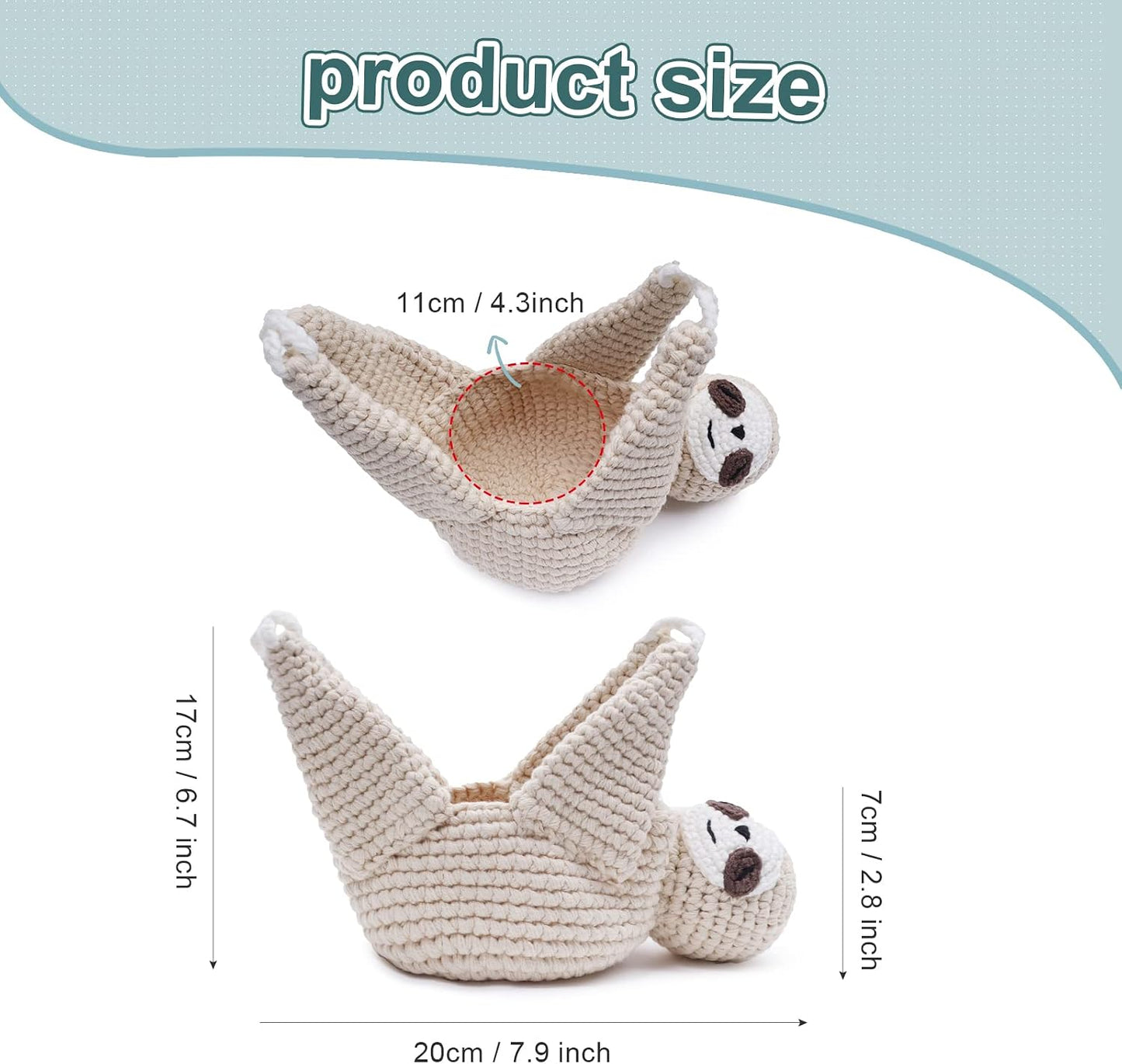 Colgador macramé para plantas 5pulg soporte pared decoración