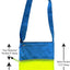 Bolsa playa recolección conchas 3 bolsillos verde