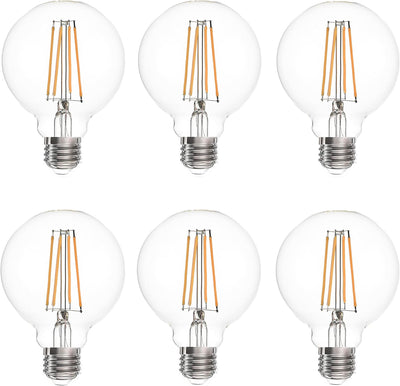 Bombilla LED Edison G25 E26 regulable 8W 1000lm blanco cálido 2700K