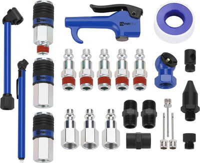Kit Accesorios Aire Compressor Soplador