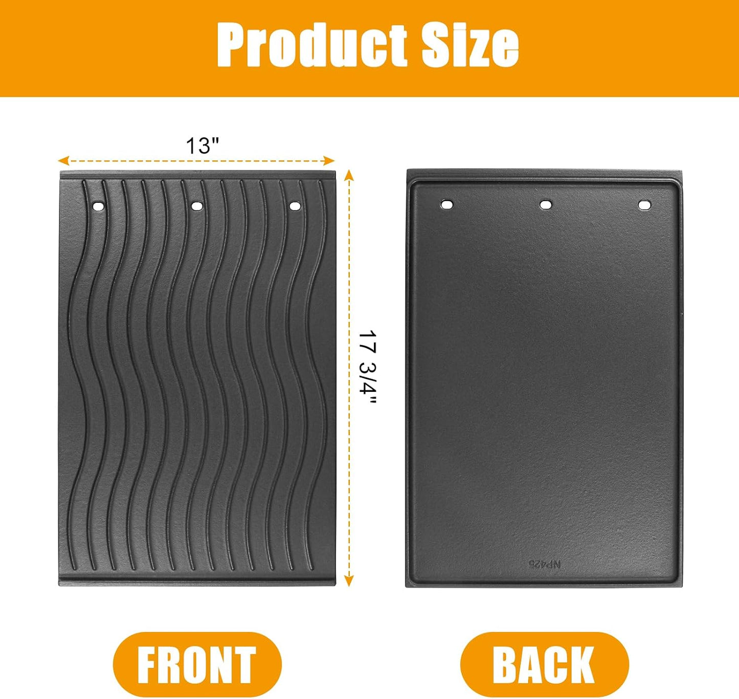 Plancha cocina para Napoleon PRO 500 y Prestige 500