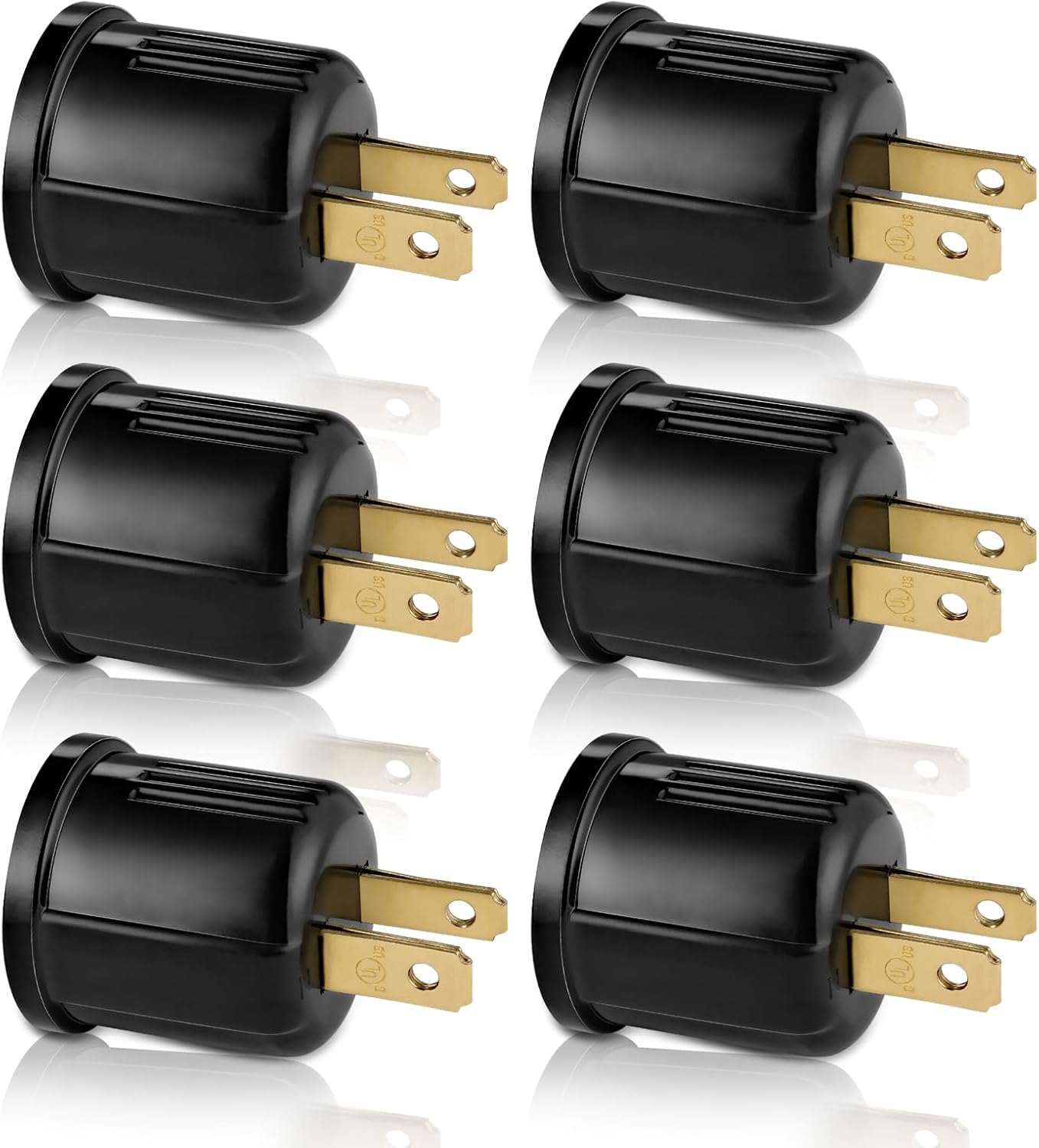 Adaptador salida enchufe bombilla E26/E27 polarizado 660W