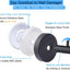 Ganchos ducha ventosa para baño cocina pared ventana impermeable
