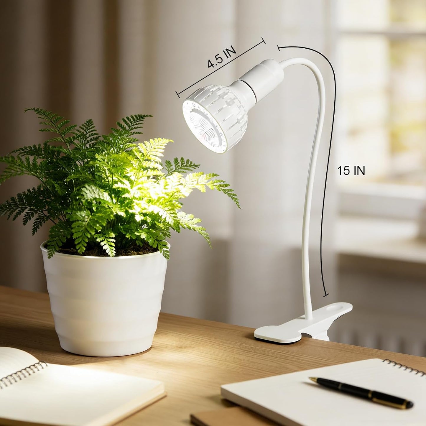 Luz LED crecimiento 5000K espectro completo para plantas