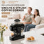 Máquina Espresso Semiautomática 20 Bar Molinillo Integrado