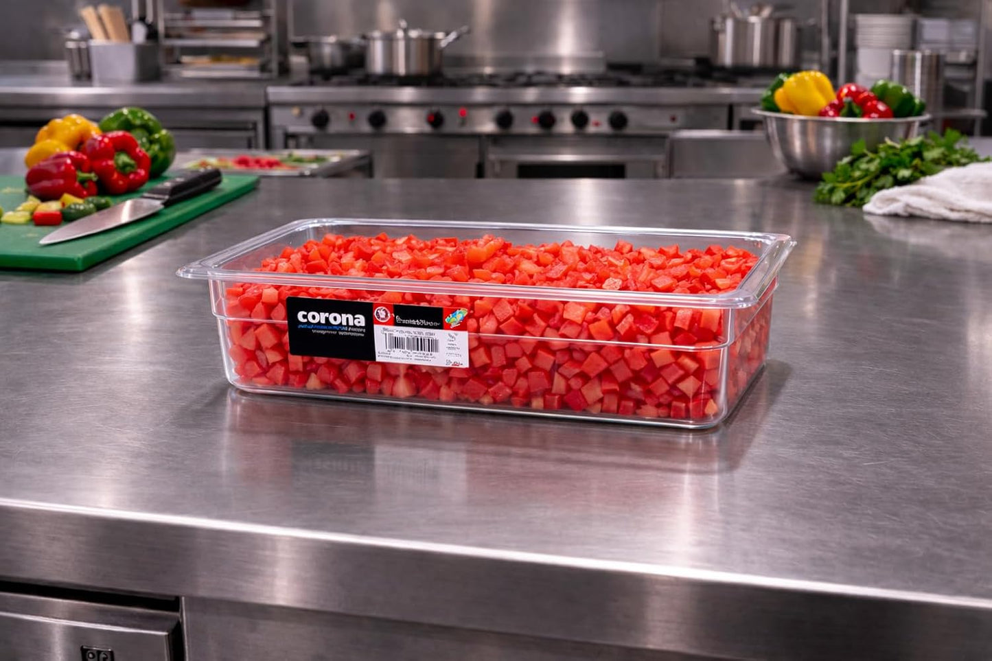 Charola Gastronómica Policarbonato 18 Pzas Sin Tapas