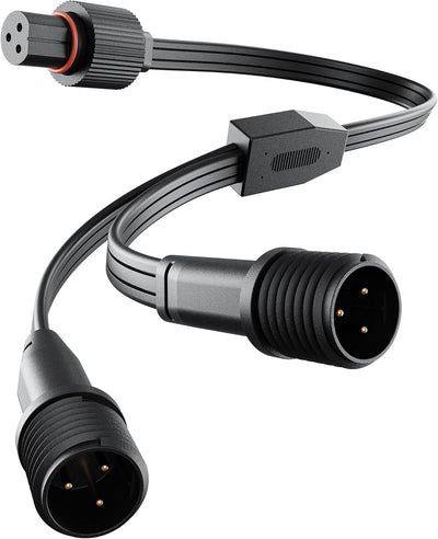 Y-Splitter para luces exteriores Govee H705 H706 negro