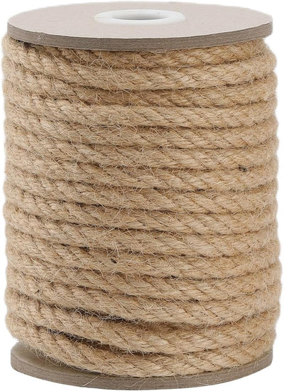 Cuerda yute 0.394pulg 50pies resistente manualidades jardinería