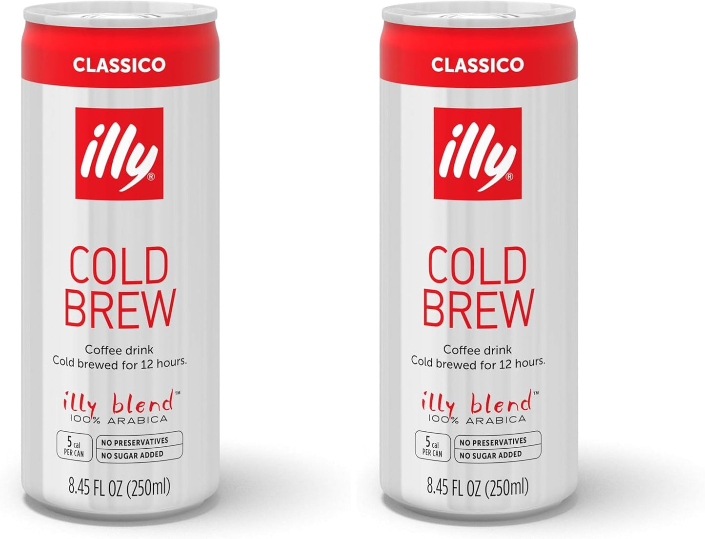 Café frío illy Classico lata 8.45oz pack 24