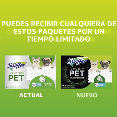 Recambio tela barrido seco con Febreze 32uds