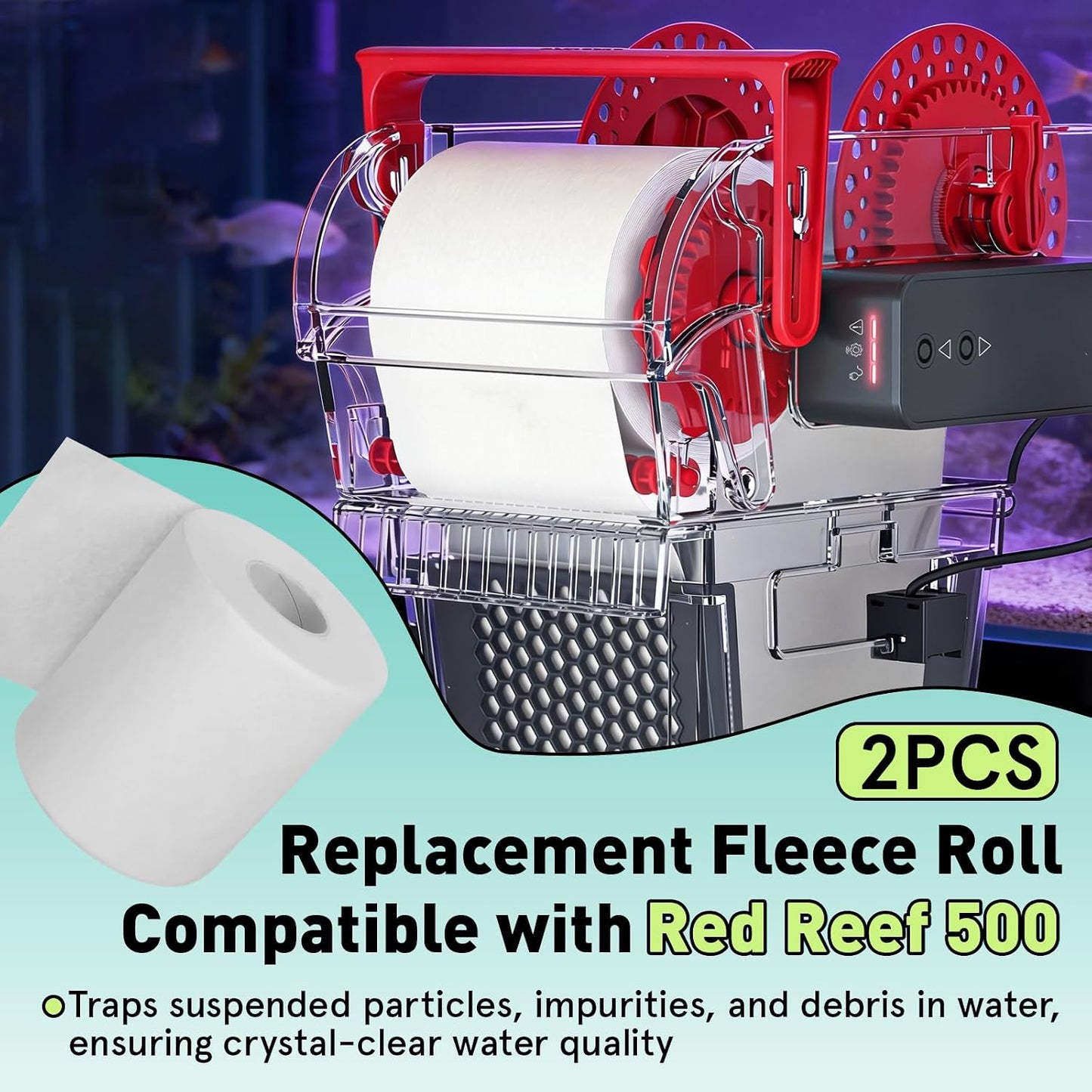 Forro polar repuesto Red Reef 92x4.45pulg alta eficiencia