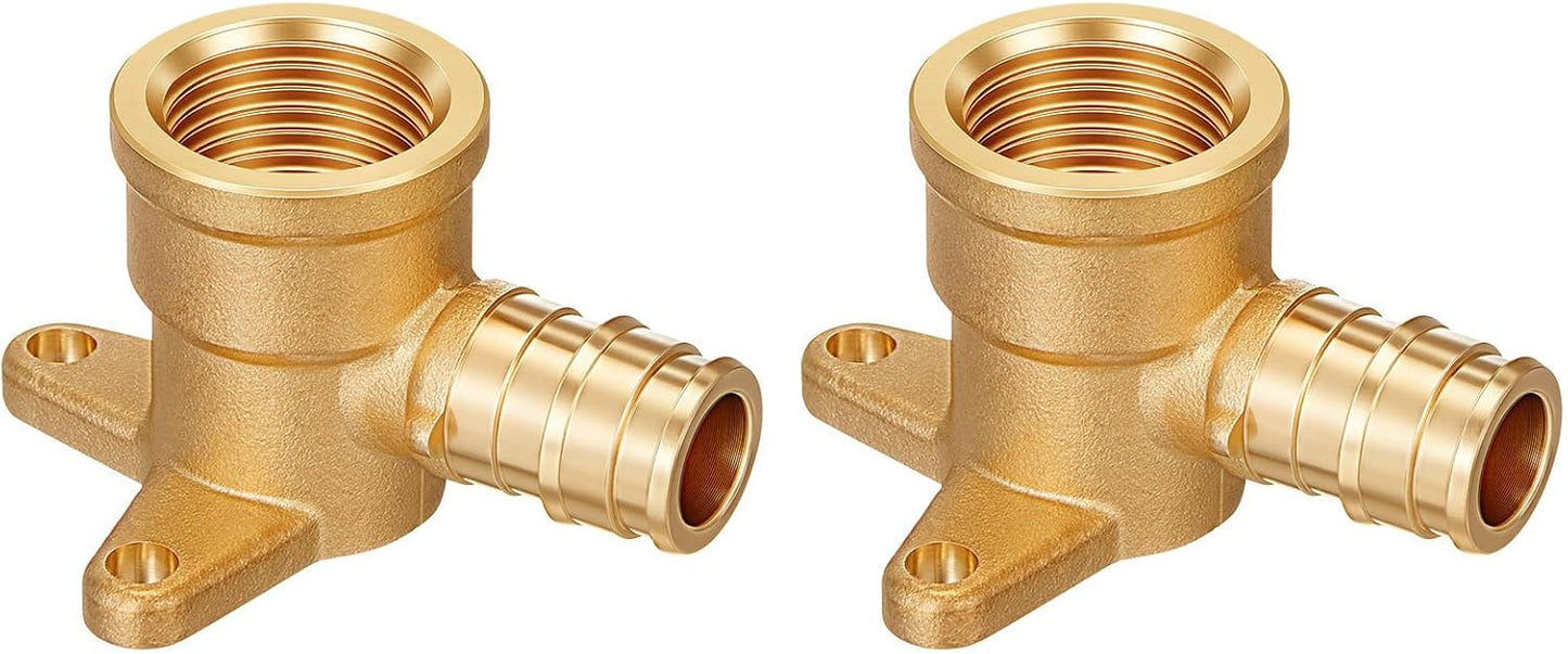 2 Pzas Accesorios Expansión PEX A 1/2x1/2pulg