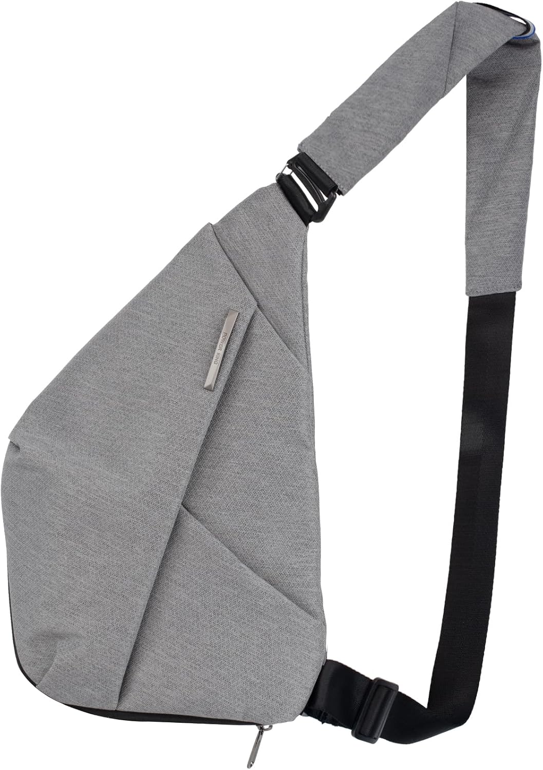 Bolso bandolera gris cabestrillo