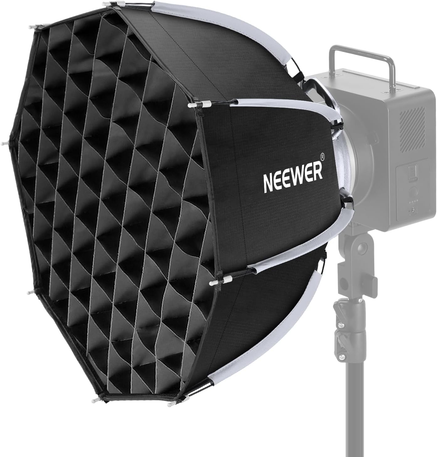 Soporte octogonal softbox 17.7pulg comp Aputure 150c Godox SL60w