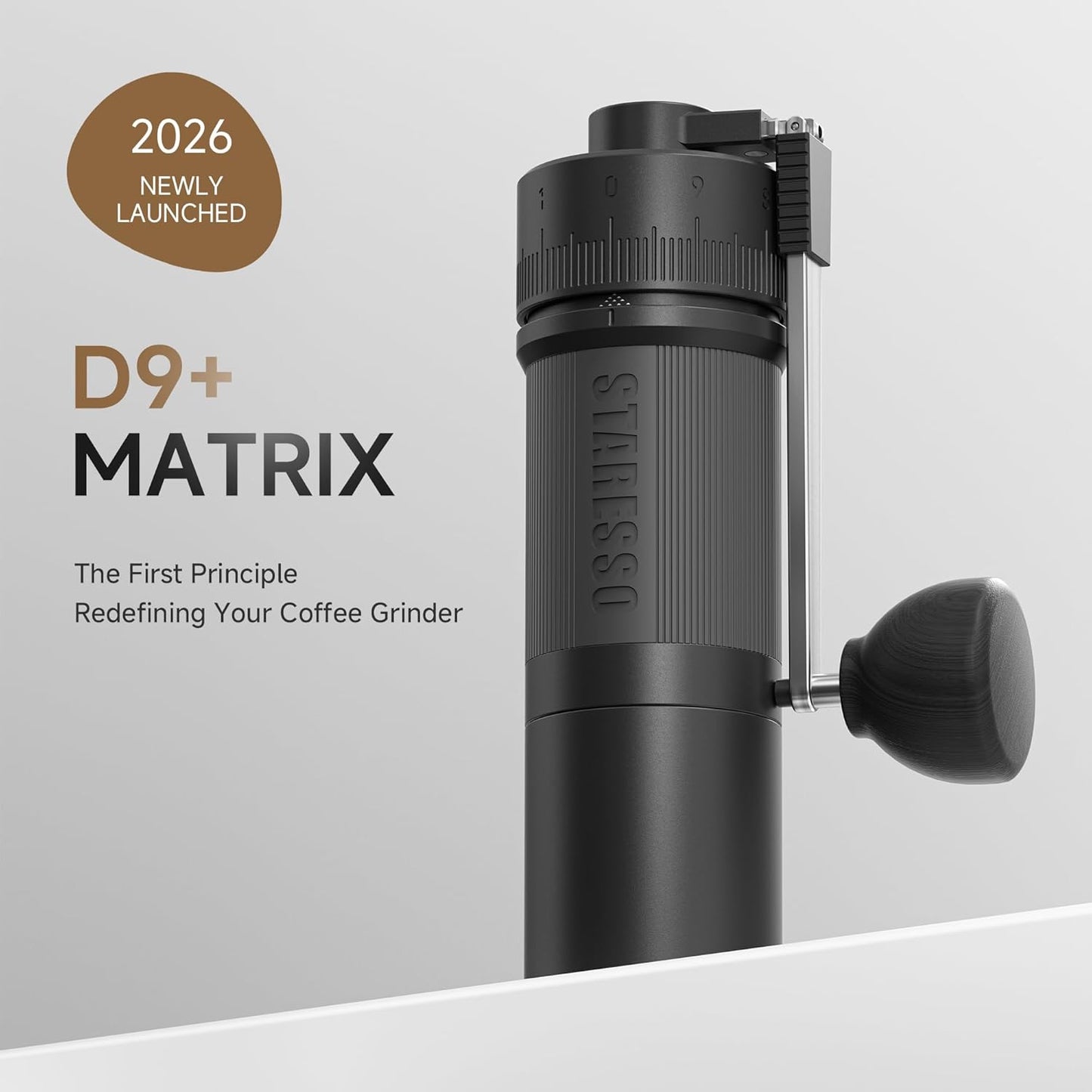 Molinillo café manual D9 ajuste preciso sistema swiftclean