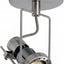 Foco techo ajustable luz níquel cepillado 9W GU10 3000K