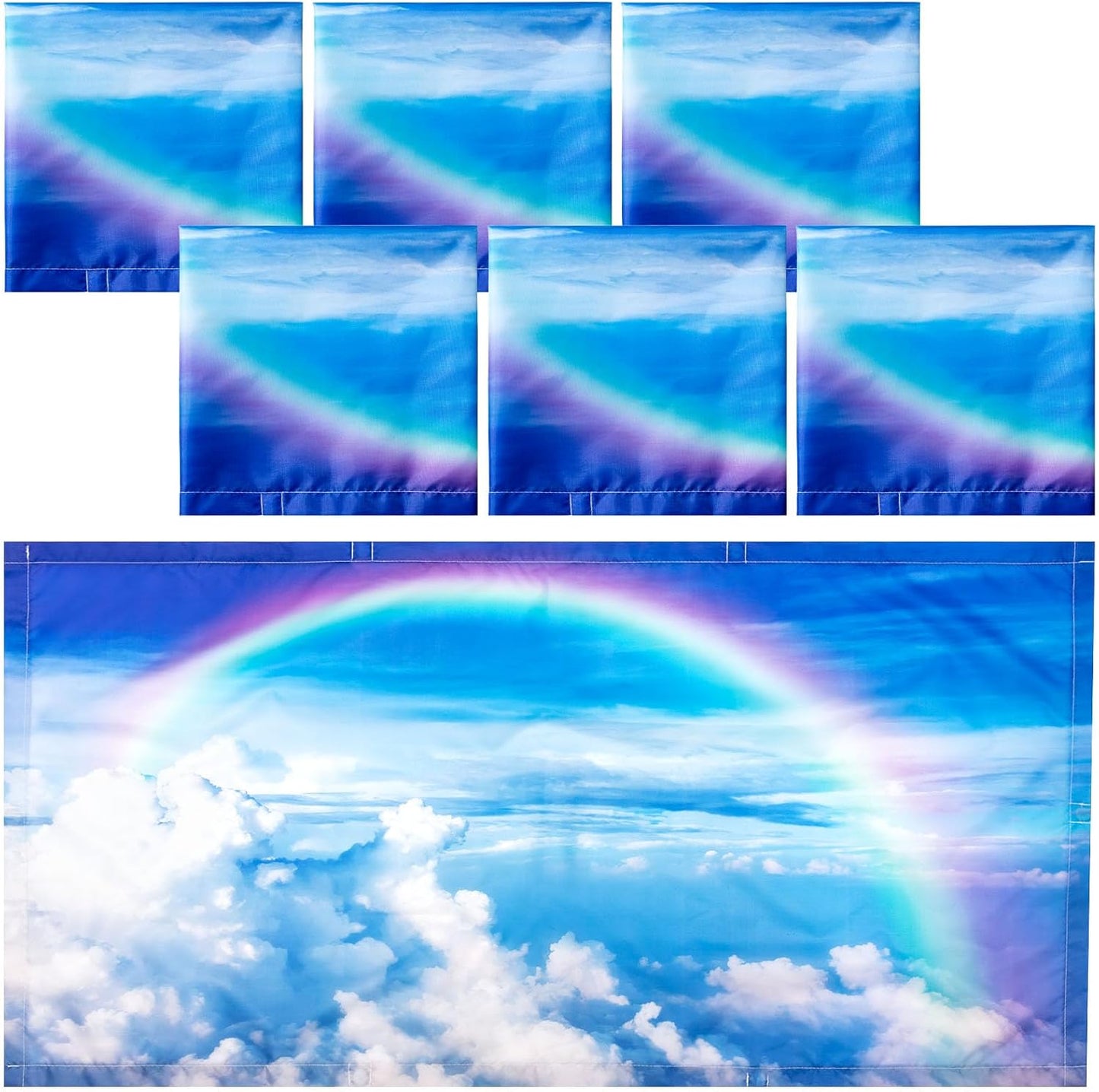 6 Pzas Cubiertas Magnéticas Luz Fluorescente 4x2ft Aula Oficina