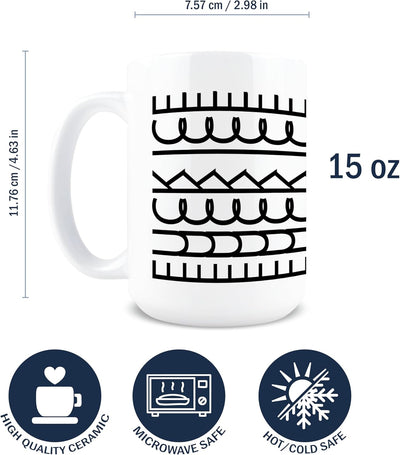 Taza de café con mensaje oculto Fuck ICE