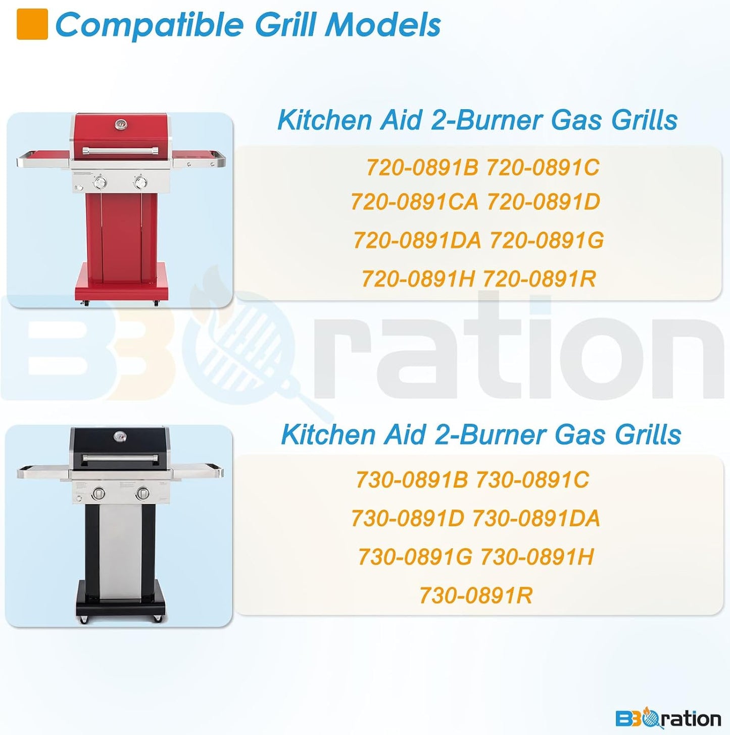 Repuesto piezas parrilla Kitchenaid 720-0891