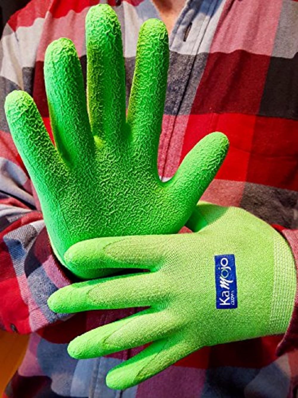 Guantes jardinería bambú resistentes 95% rayón