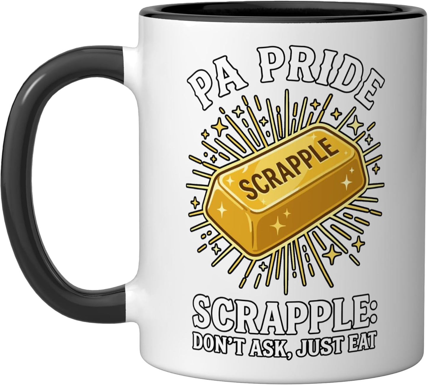 Taza Cerámica Humor Negro/Blanco