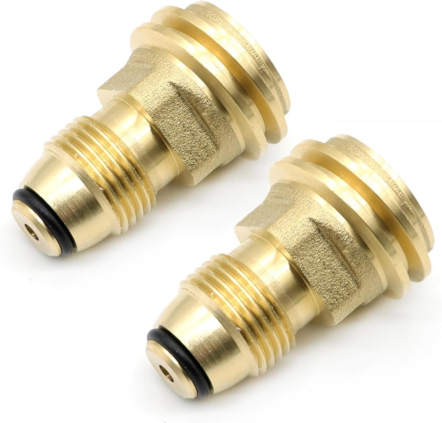 2 Conectores adaptador tanque propano POL a QCC1/Type1