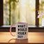 Taza cerámica What Would Asuka Do Rosa/Blanca