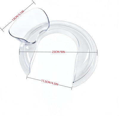 Protector contra salpicaduras para tazones 4.5-5 cuartos de galón compatible KitchenAid