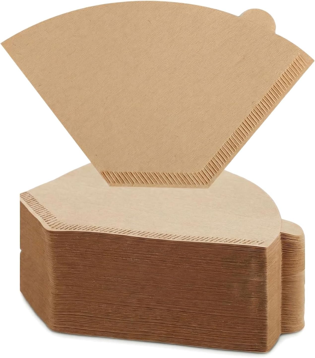 Filtros café cono #2 100uds papel natural para Hario V60