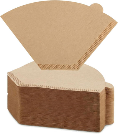 Filtros café cono #2 100uds papel natural para Hario V60
