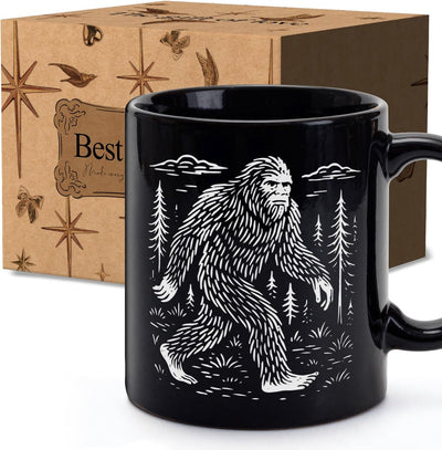 Taza de café Sasquatch Bigfoot para hombres y amantes de criptidos