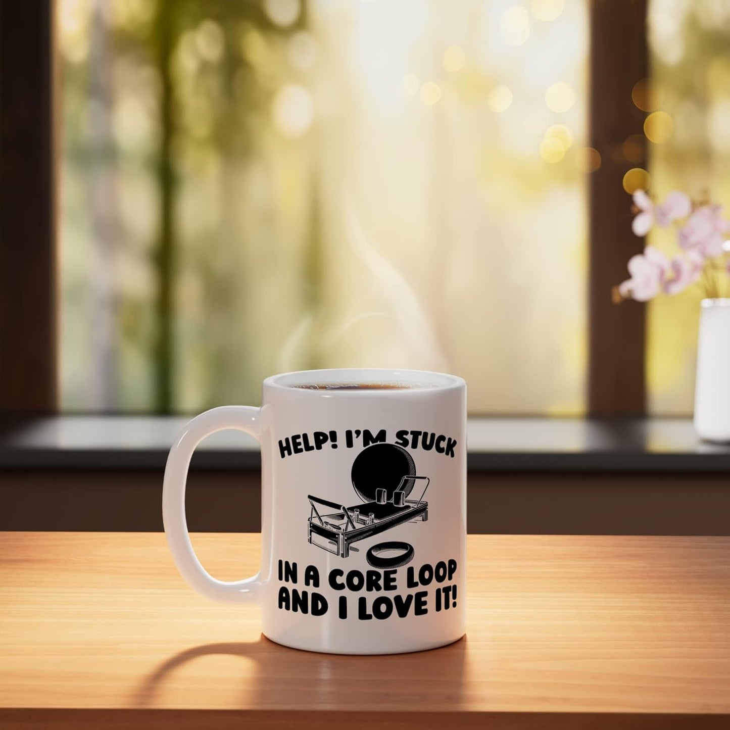 Taza Cerámica Pilates para Entrenamiento