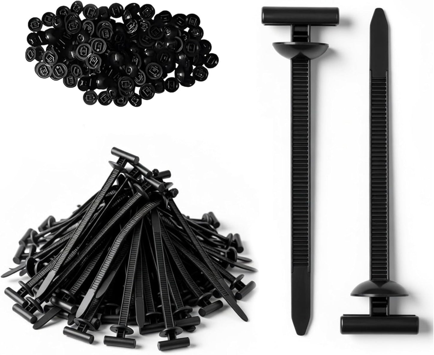 150 Pzas Cinta Nylon Universal para Automotriz Resistente al UV