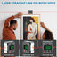 Nivel digital láser 4 lados con retroiluminación y precisión ±0.1°