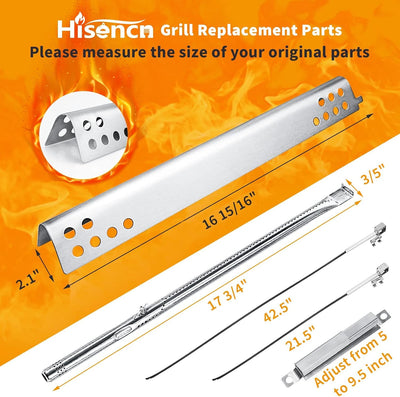 Repuesto parrilla acero inox Char-Broil