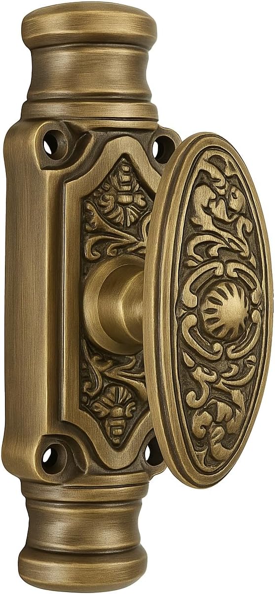 Perno cremona latón macizo 9ft estilo vintage puertas altas