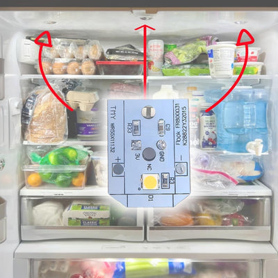 Luz LED comp para frigorífico GE set 6