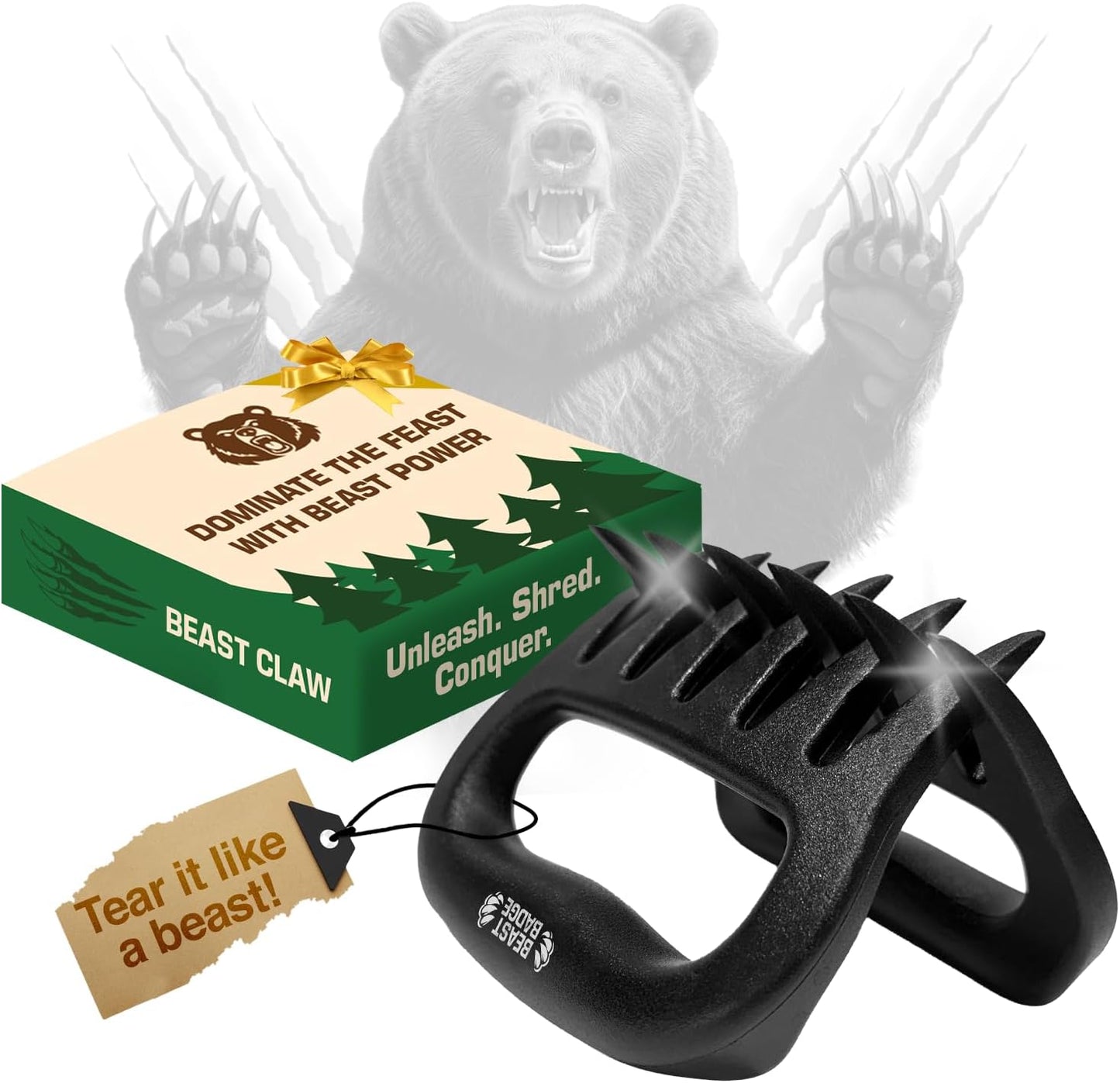 Garras trituradoras carne ABS sin BPA para cerdo y pollo