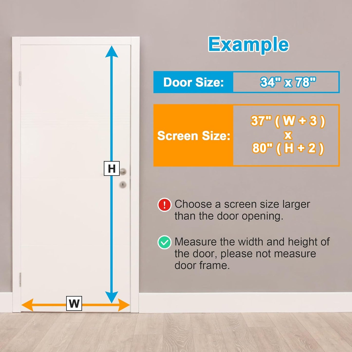 Puerta mosquitera magnética auto sellante 1.57pulg